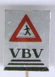 VBV blik speldje ( X_080 ), Verzenden, Zo goed als nieuw, Transport, Speldje of Pin