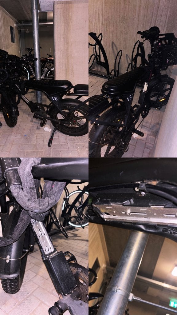Ouxi V8 with dual battery, 59 cm of meer, Ophalen, Zo goed als nieuw, Overige merken
