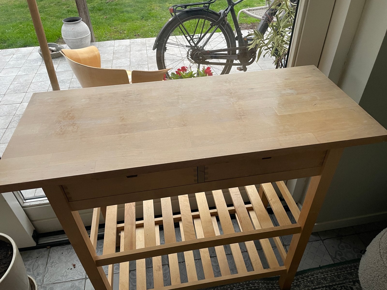 IKEA BEKVÄM Keukentrolley - Zo goed als nieuw, Ophalen, Tot twee personen, 50 tot 100 cm, Zo goed als nieuw