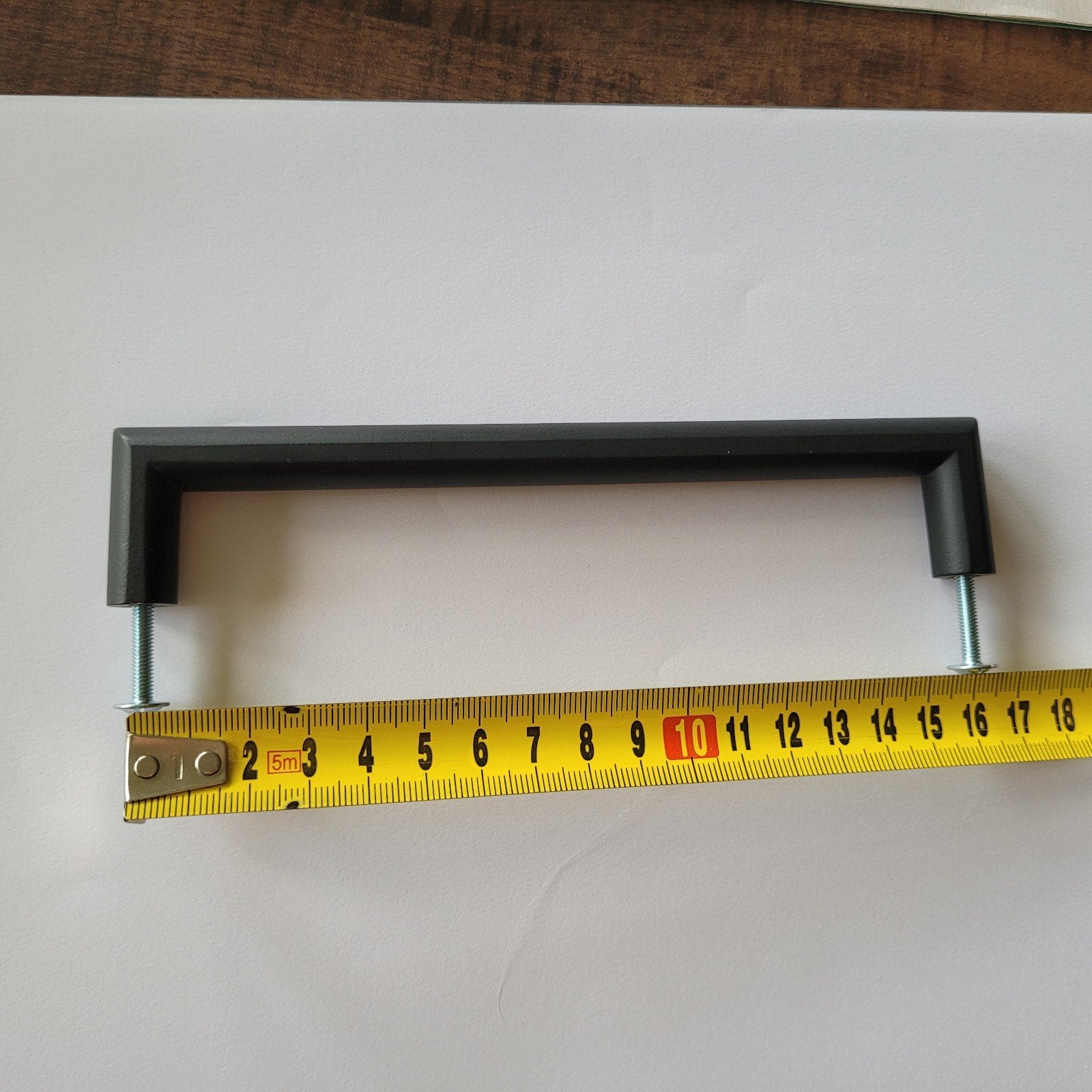 10 Zwart metalen handgrepen, Ophalen of Verzenden