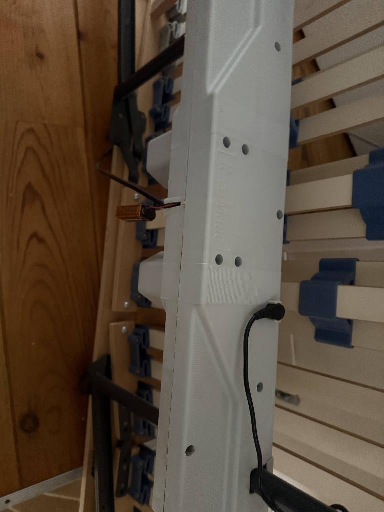 1-persoons bed elektrisch, Huis en Inrichting, Slaapkamer | Bedden, Ophalen, 90 cm, Eenpersoons, 200 cm