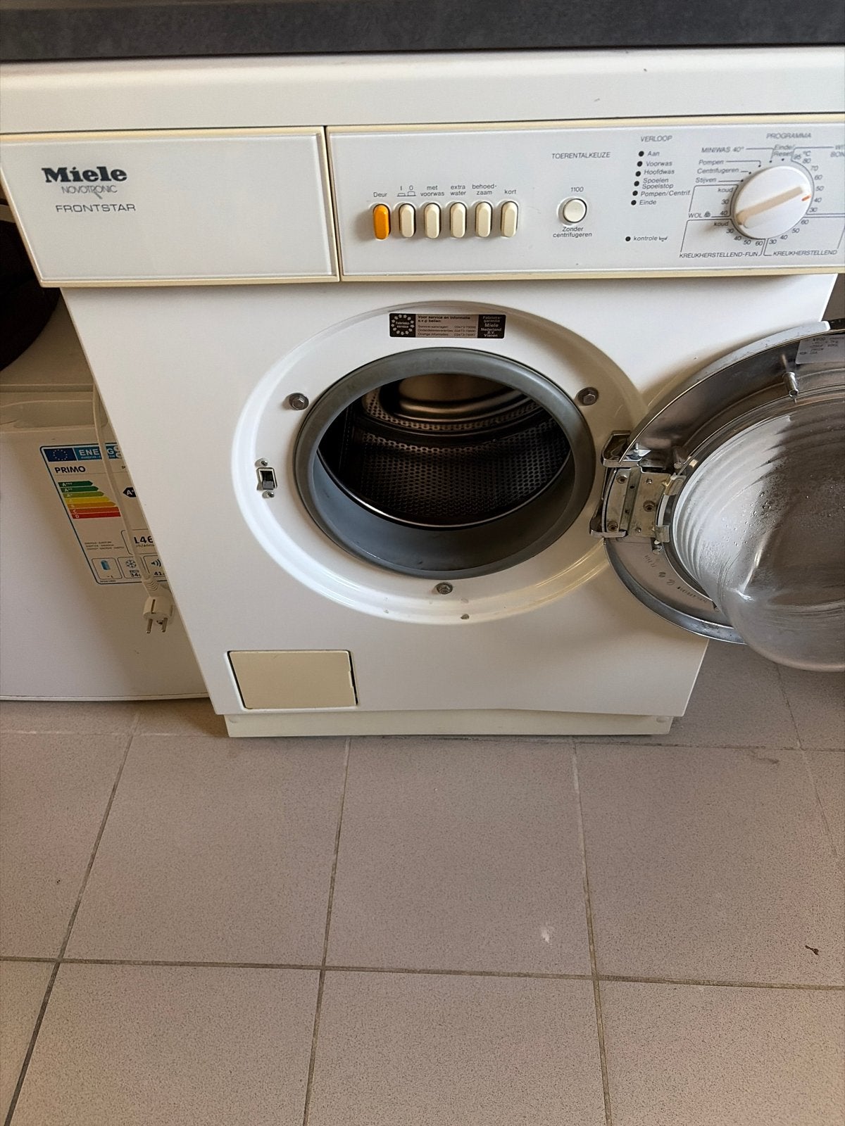 Miele Novotronic Frontstar Wasmachine - Werkt perfect!, Witgoed en Apparatuur, Ophalen, Gebruikt, Minder dan 1200 toeren, Voorlader