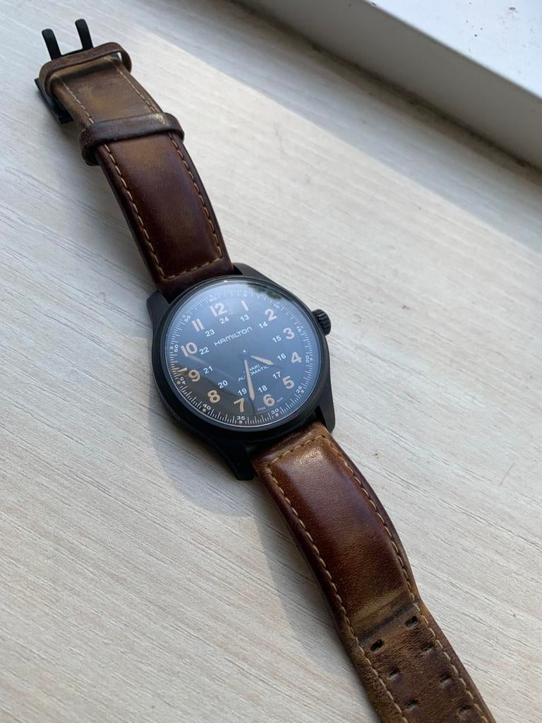 Hamilton X Farcry 6 Horloge | VERY LIMITED EDITION!!!, Verzenden, Zo goed als nieuw, Leer, Overige merken
