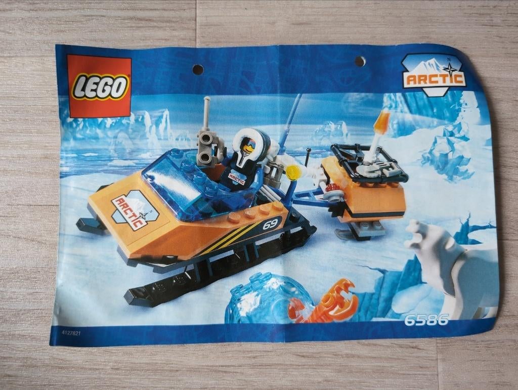 6586 LEGO Arctic Polar Scout, Ophalen of Verzenden, Zo goed als nieuw, Complete set, Lego