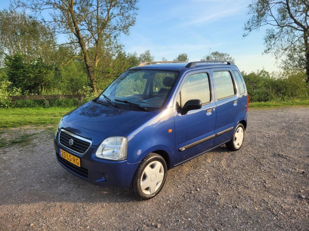 Suzuki Wagon R+ 1.3 AUT 2003 Blauw, Auto's, Suzuki, Particulier, Wagon R+, Benzine, E, Hatchback, Automaat, Origineel Nederlands