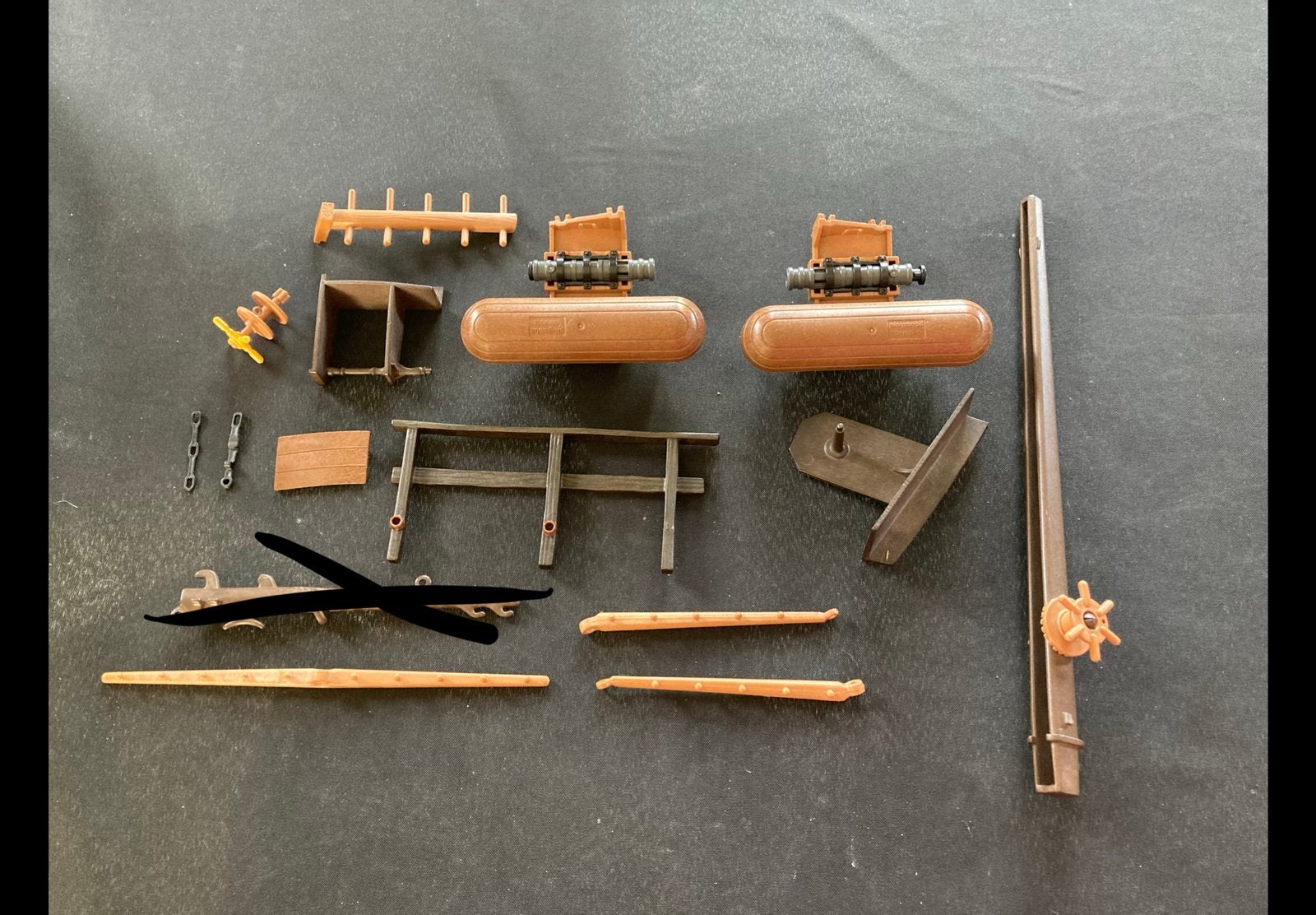 Playmobil boot onderdelen., Ophalen of Verzenden, Zo goed als nieuw