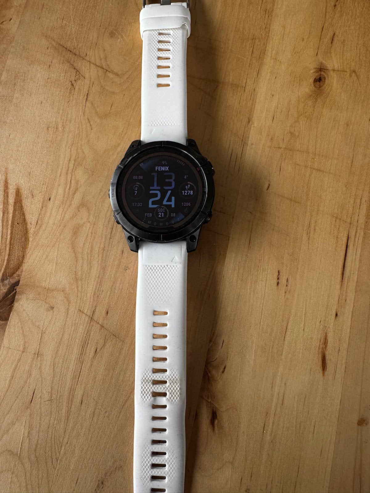 Garmin Fenix 7 Sapphire - Zo goed als nieuw, Sieraden, Tassen en Uiterlijk, Sporthorloges, Afstand, Zwart, Ophalen of Verzenden