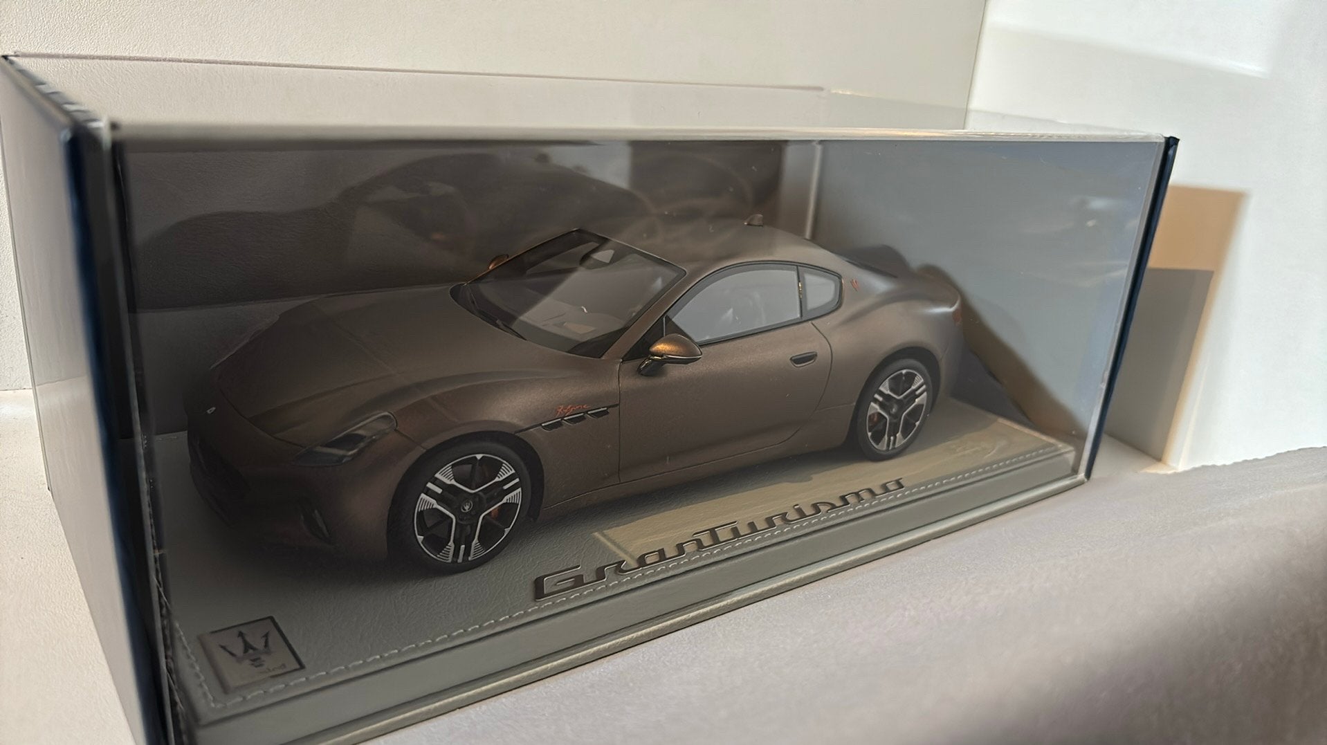 Maserati granturismo trofeo rame folgore BBR 1.18, Overige merken, Ophalen of Verzenden, A, A