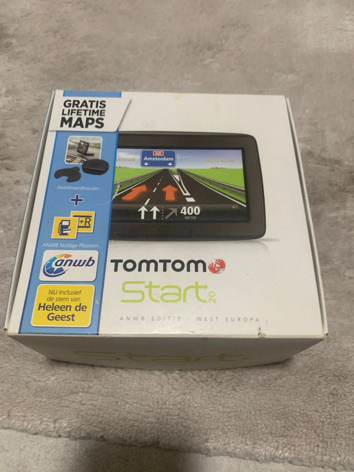 TomTom Start 20 ANWB Editie West Europa Navigatiesysteem, Ophalen of Verzenden, Zo goed als nieuw