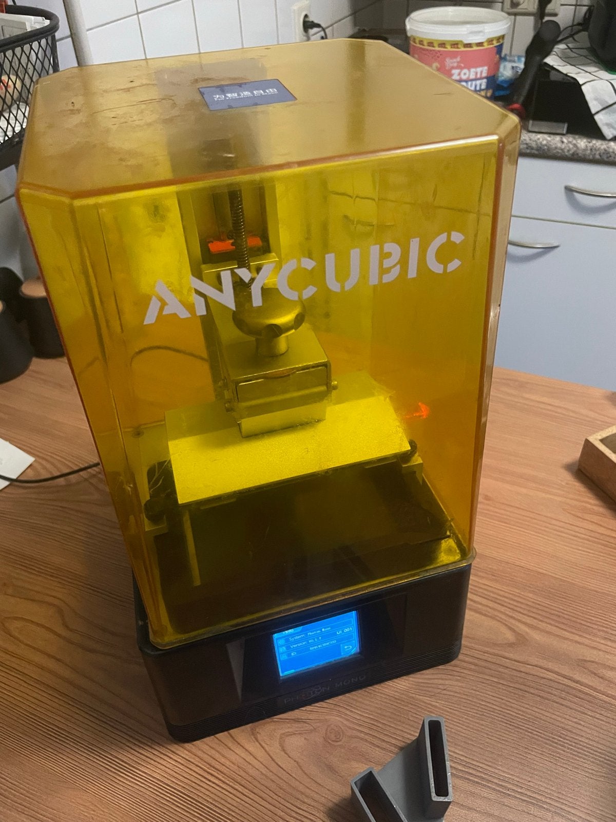 Anycubic Photon Mono 3D-printer (Resin/Hars), Computers en Software, 3D Printers, Ophalen, Gebruikt, Resin/Hars