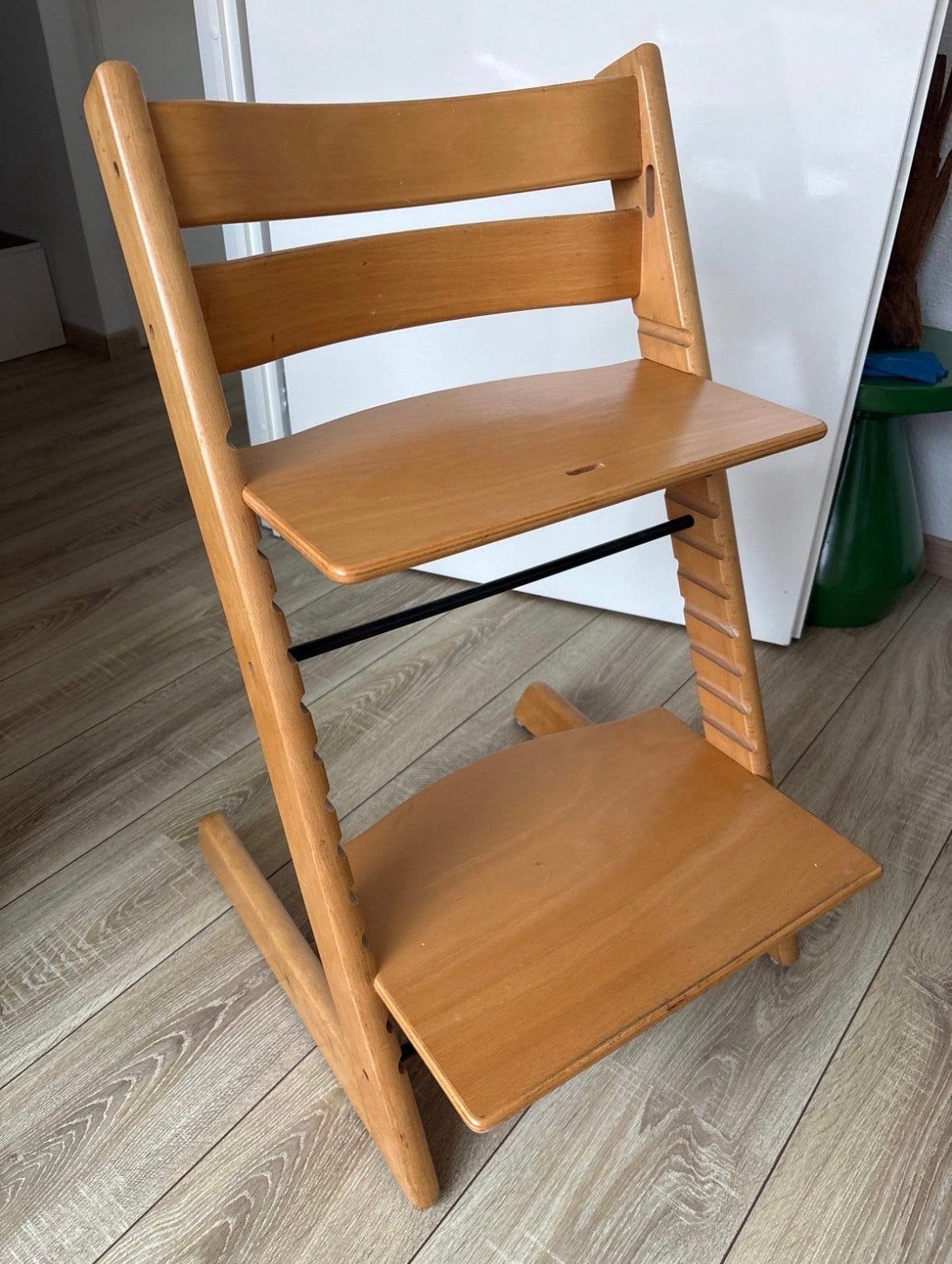 Stokke Tripp Trapp meegroeistoel met accessoires, Ophalen, Gebruikt, Meegroeistoel, Aanschuifbaar