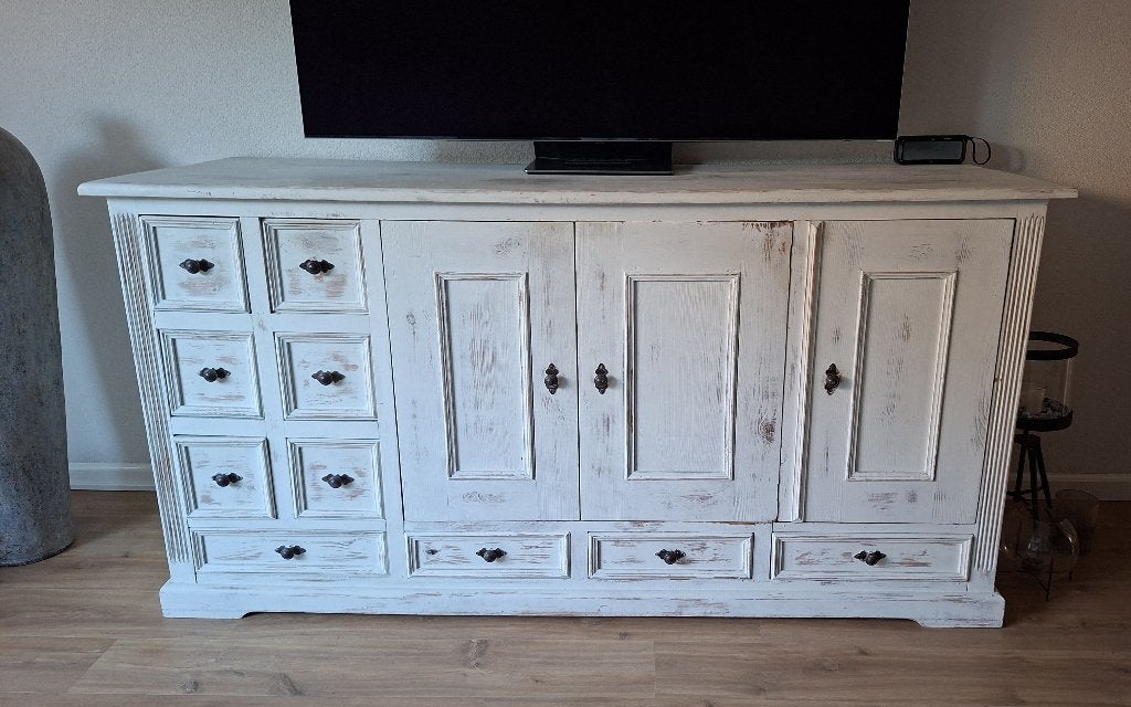 Dressoir, Ophalen, Gebruikt, 150 tot 200 cm, Eikenhout