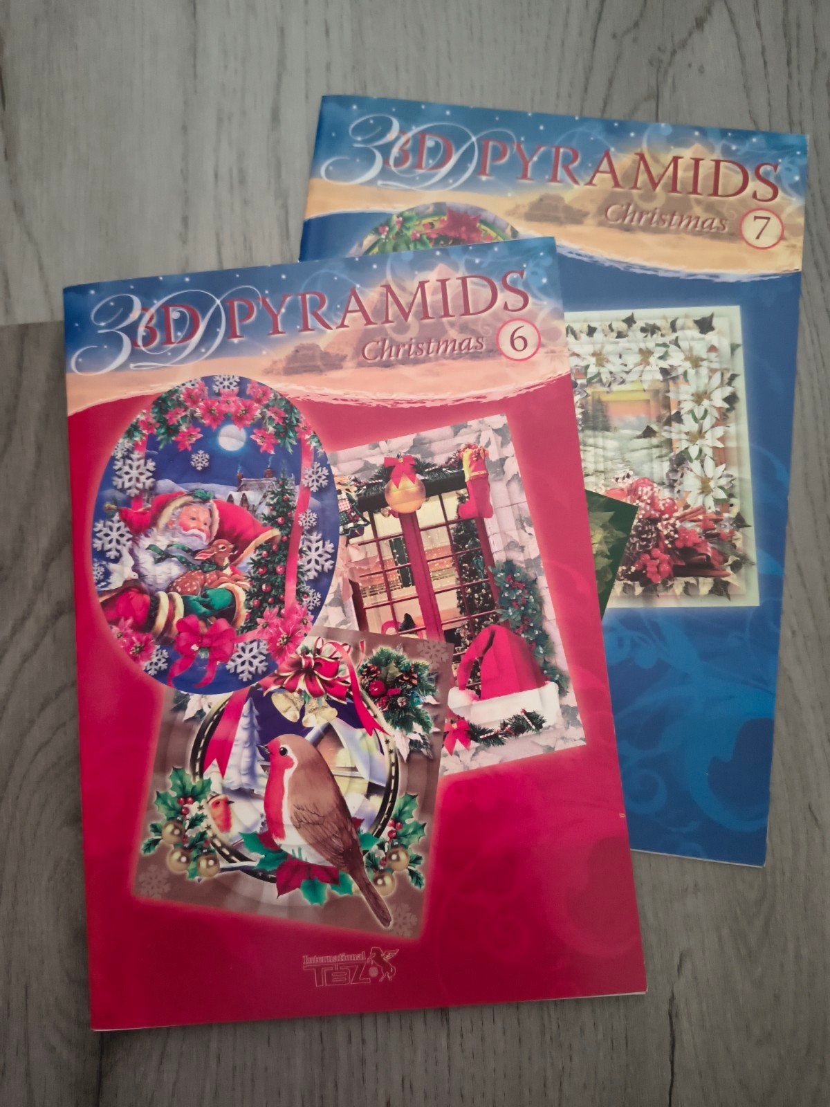3D Pyramide Knutselboekjes - Nieuw (2 stuks), Nieuw, Ophalen of Verzenden, Papier of Karton, Knutselboek