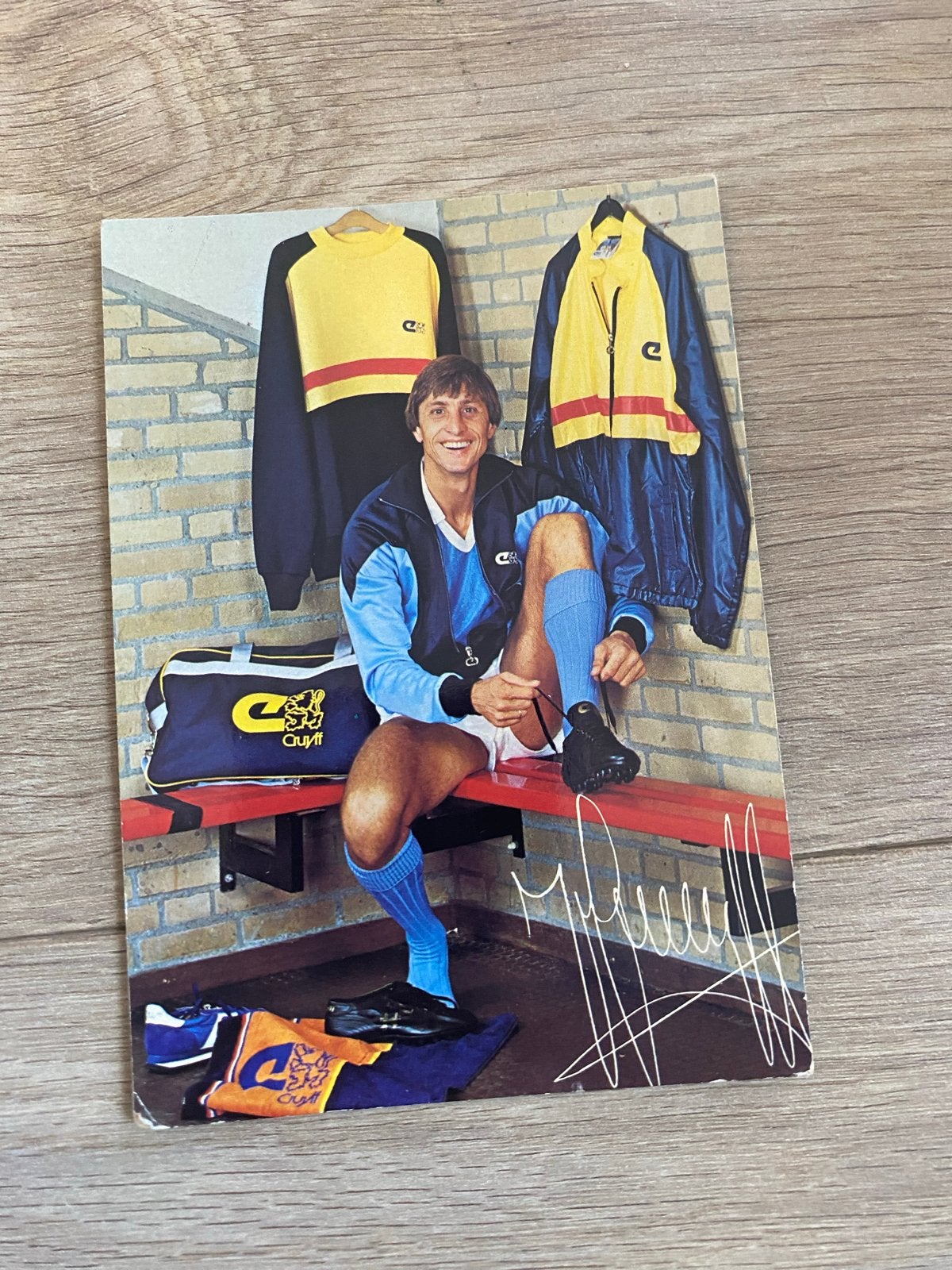 Spelerskaart Johan Cruijff Cruyff Sportswear, Ophalen of Verzenden, Gebruikt, Overige binnenlandse clubs, Spelerskaart