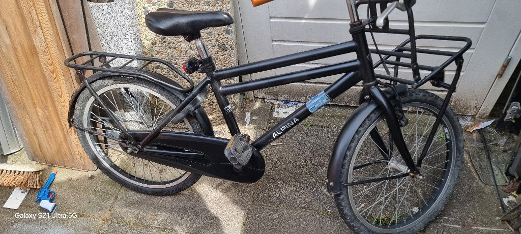 Jongensfietsen 20 inch merk ALPINA, Ophalen, Terugtraprem, Gebruikt, Alpina