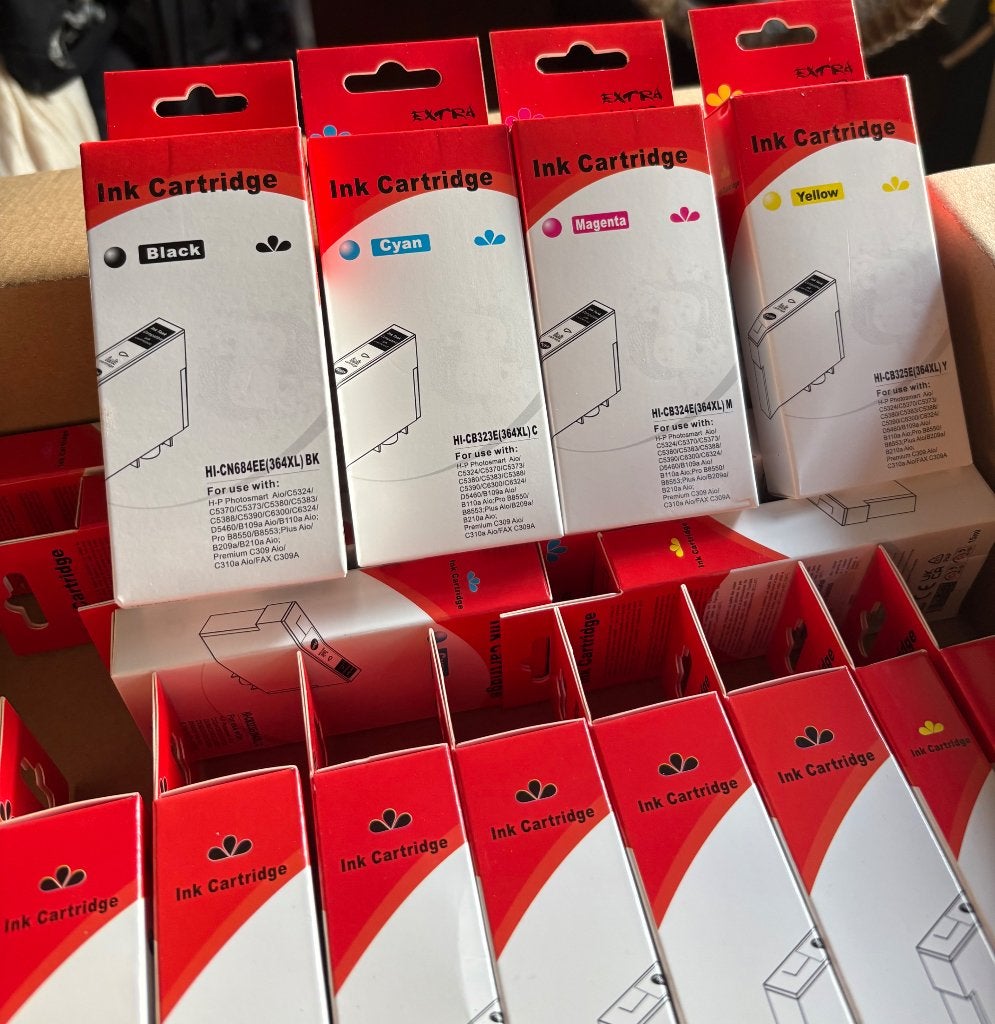20x HP 364 printercartridges | Nieuw | 8x zwart + 12x kleur, Ophalen of Verzenden, Nieuw, Cartridge, HP
