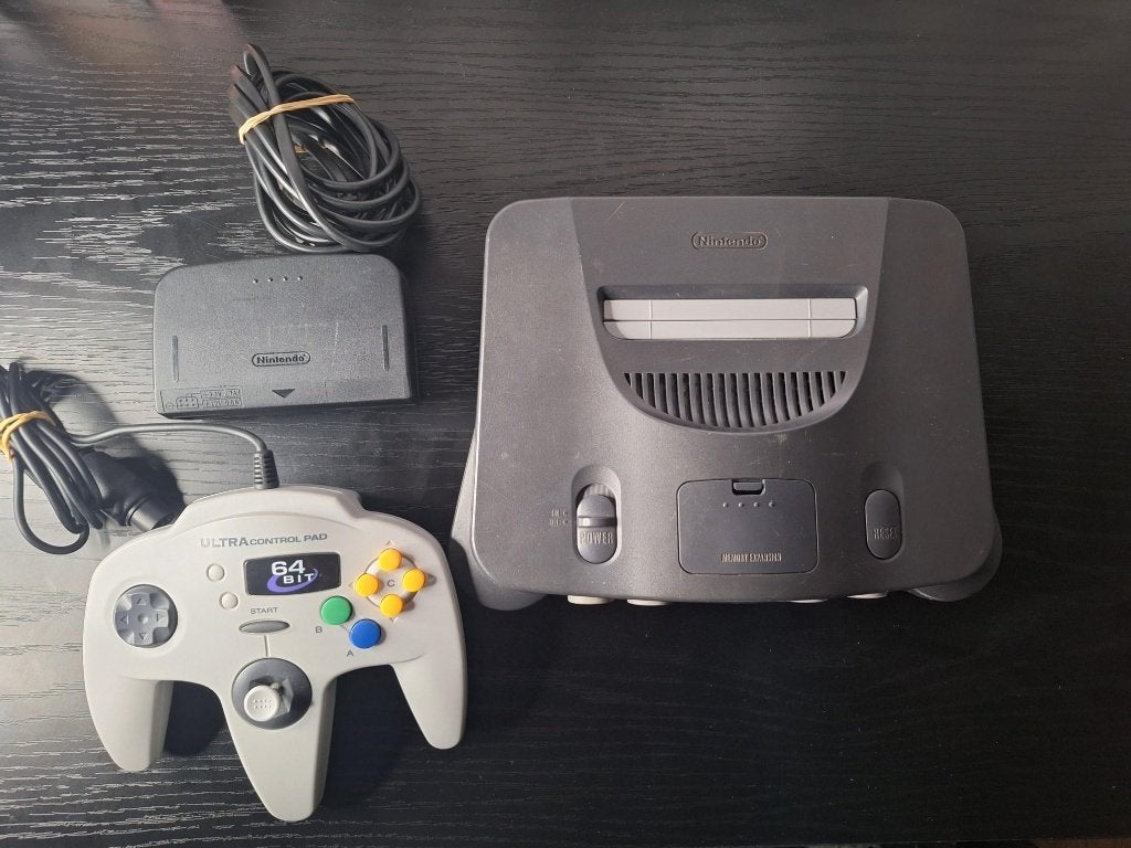 Nintendo 64 console Zwart [ Retro / Vintage ], Verzenden, Gebruikt, Met 1 controller