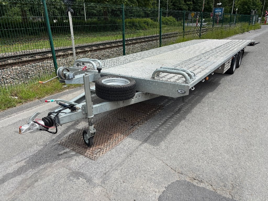 Aanhanger - dubbele autoambulance - in nieuwstaat !, Ophalen, Zo goed als nieuw