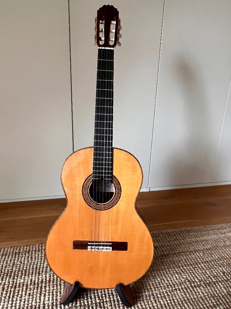 Amalio Burguet 2M klassieke gitaar – handgemaakt – 2004, Ophalen of Verzenden, Gebruikt, Klassieke of Spaanse gitaar
