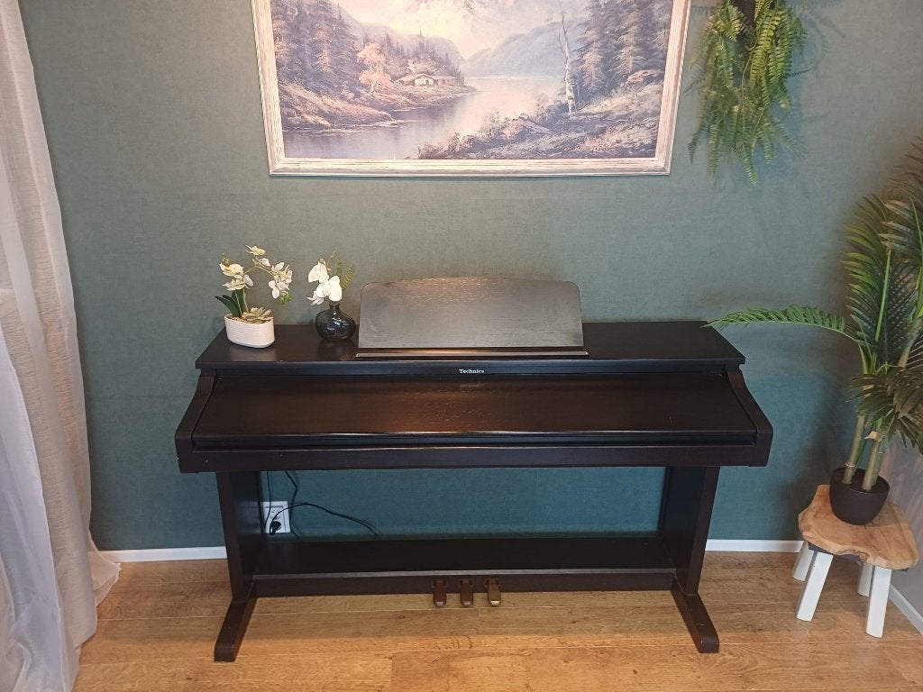 Technics SX-PX224 digitale piano, Muziek en Instrumenten, Gebruikt, ., Zwart, Digitaal