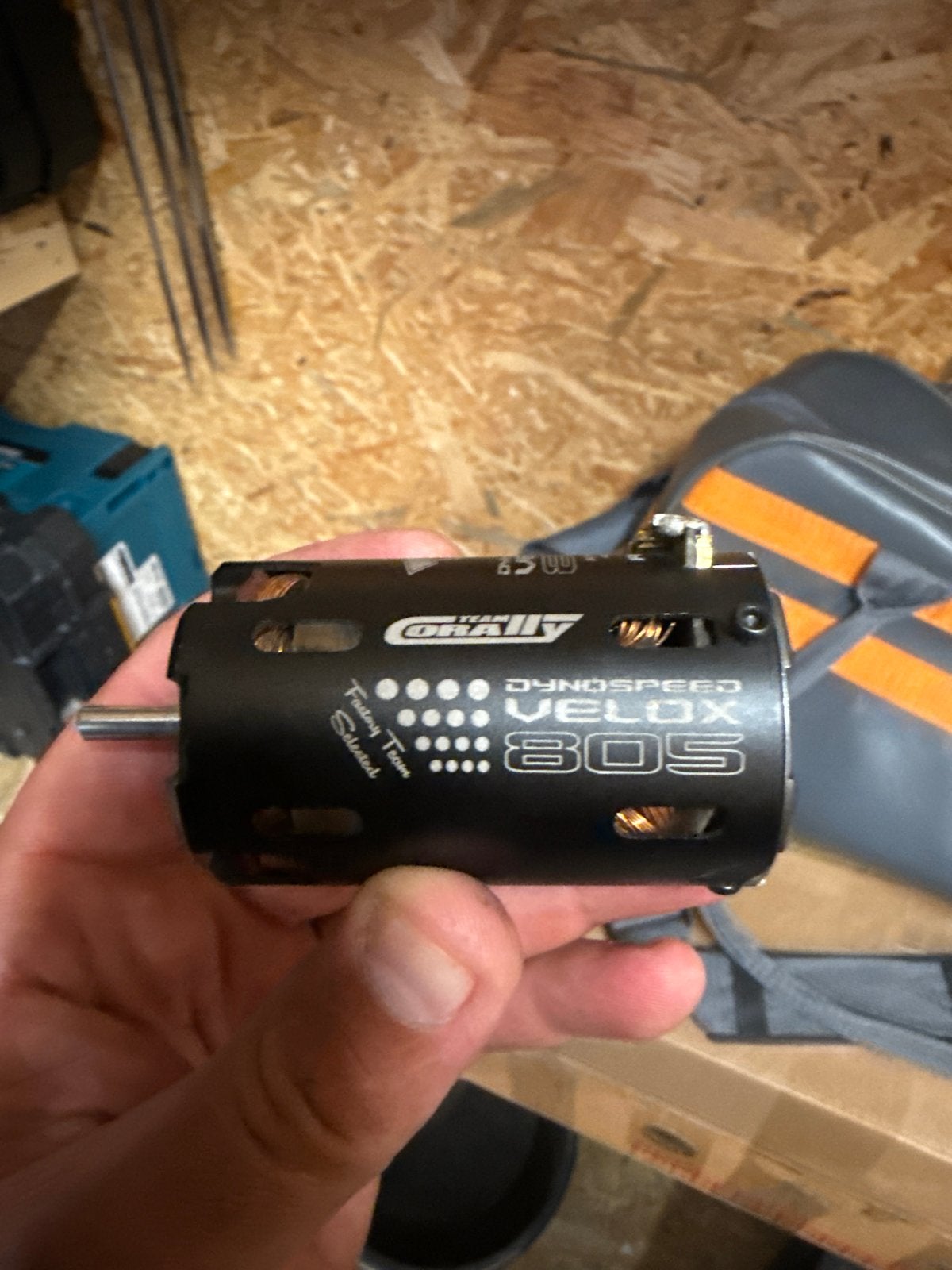 Corally Dynospeed Velox 805 RC Motor - Zo goed als nieuw, Elektro, Ophalen of Verzenden, Zo goed als nieuw, Onderdeel