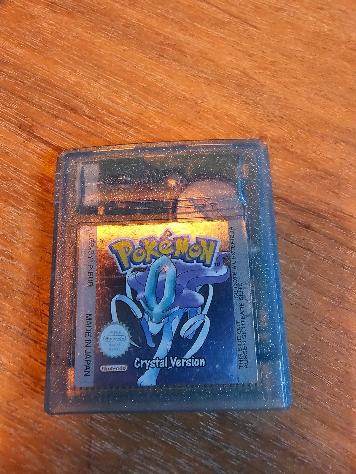 Pokémon Crystal Version - Game Boy Color (GBC), Spelcomputers en Games, 1 speler, Ophalen of Verzenden, Zo goed als nieuw, Role Playing Game (Rpg)