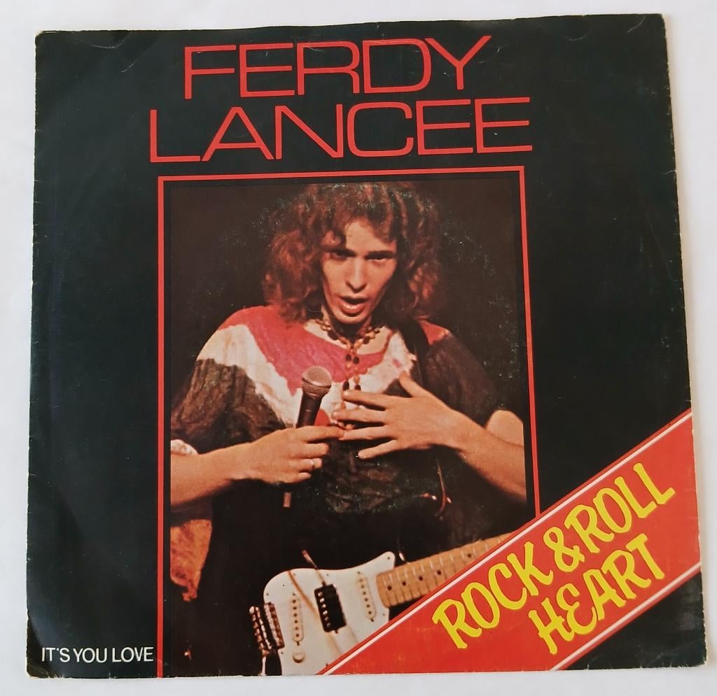 Ferdy Lancee - Rock & roll heart, Cd's en Dvd's, Vinyl Singles, Gebruikt, Single, Pop, Ophalen of Verzenden
