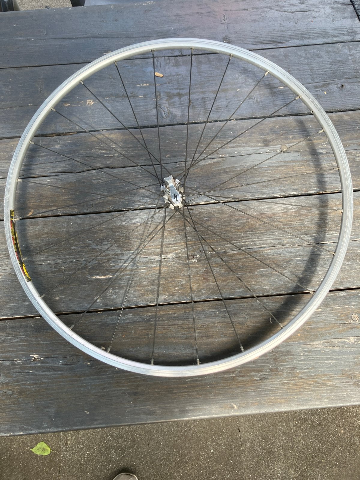 Mavic Open Sport Wiel - Gebruikt, Fietsen en Brommers, Fietsonderdelen, Gebruikt, Aluminium, Stadsfiets, Ophalen