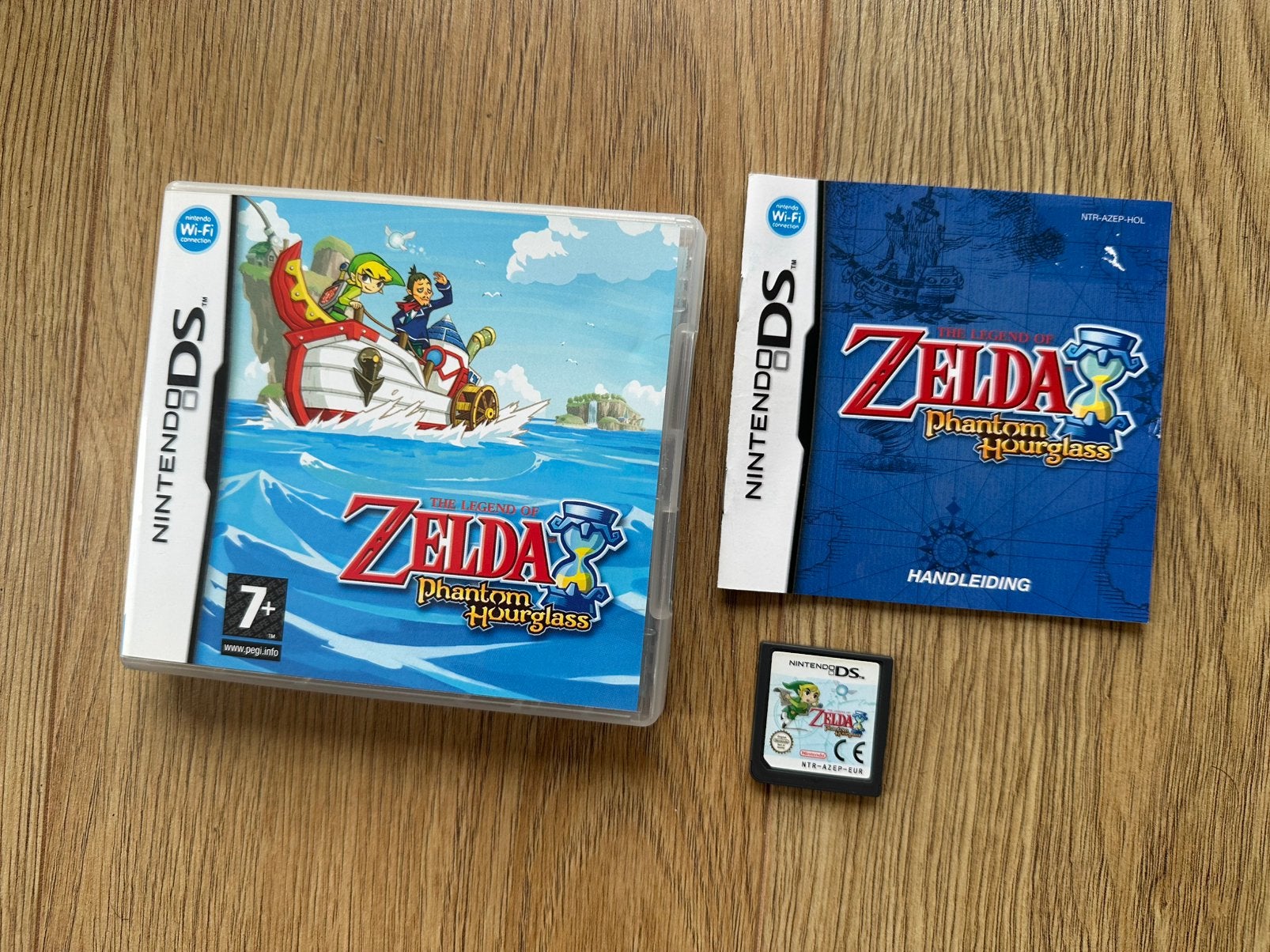 The Legend Of Zelda Phantom Hourglass Nintendo DS Compleet!!, Avontuur en Actie, 1 speler, Ophalen of Verzenden, Zo goed als nieuw