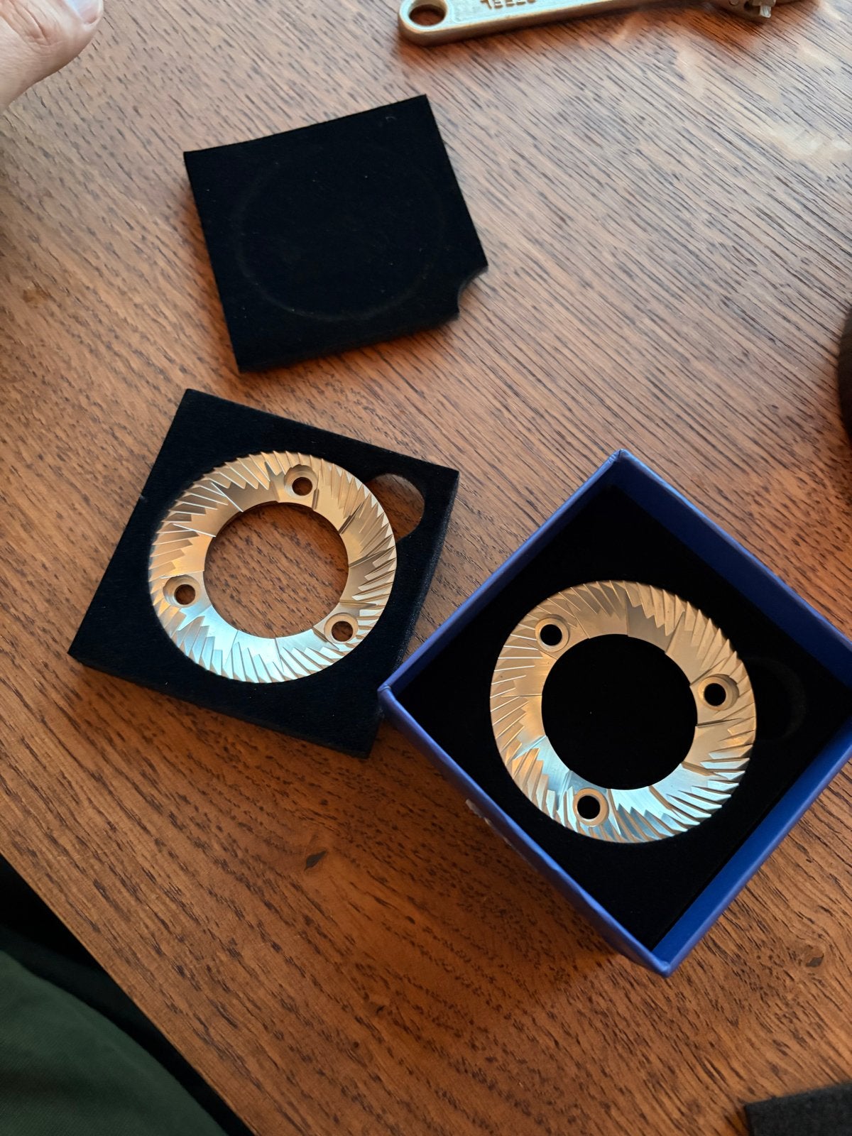 Creyke 64mm maalschijven voor koffiemolen, Ophalen of Verzenden, Nieuw