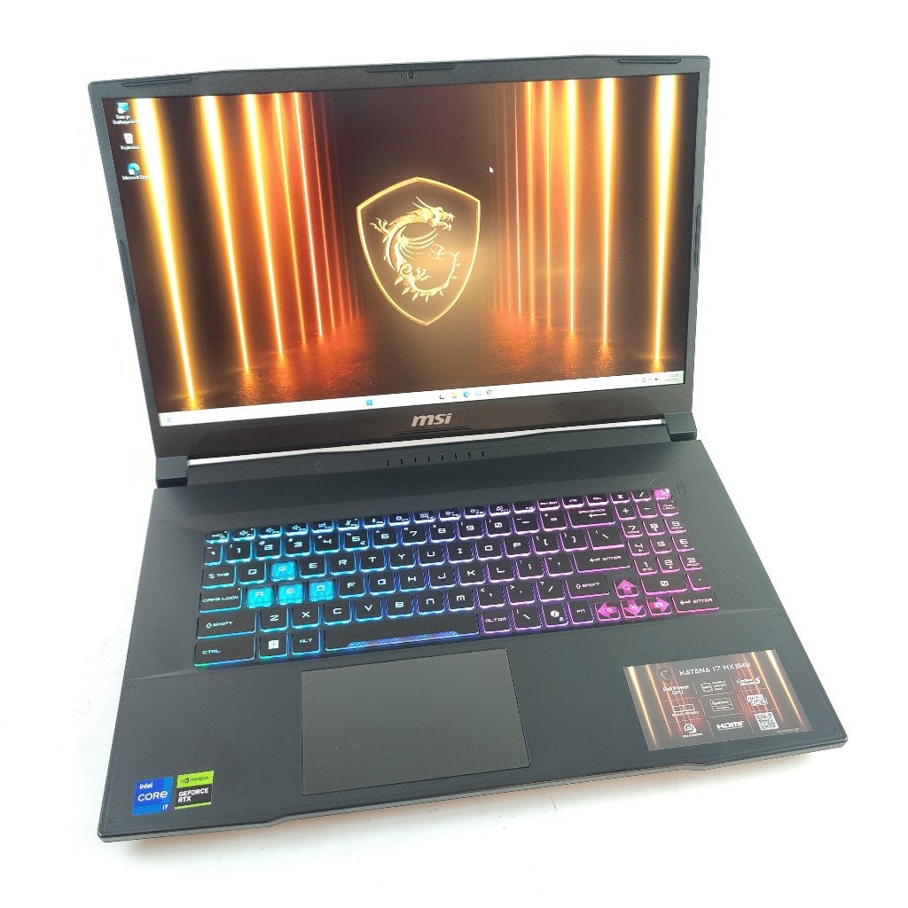 MSI katana 17 hx b14w Gaming Laptop || Garantie tot 27-03-28, Gebruikt, Ophalen of Verzenden, X, X