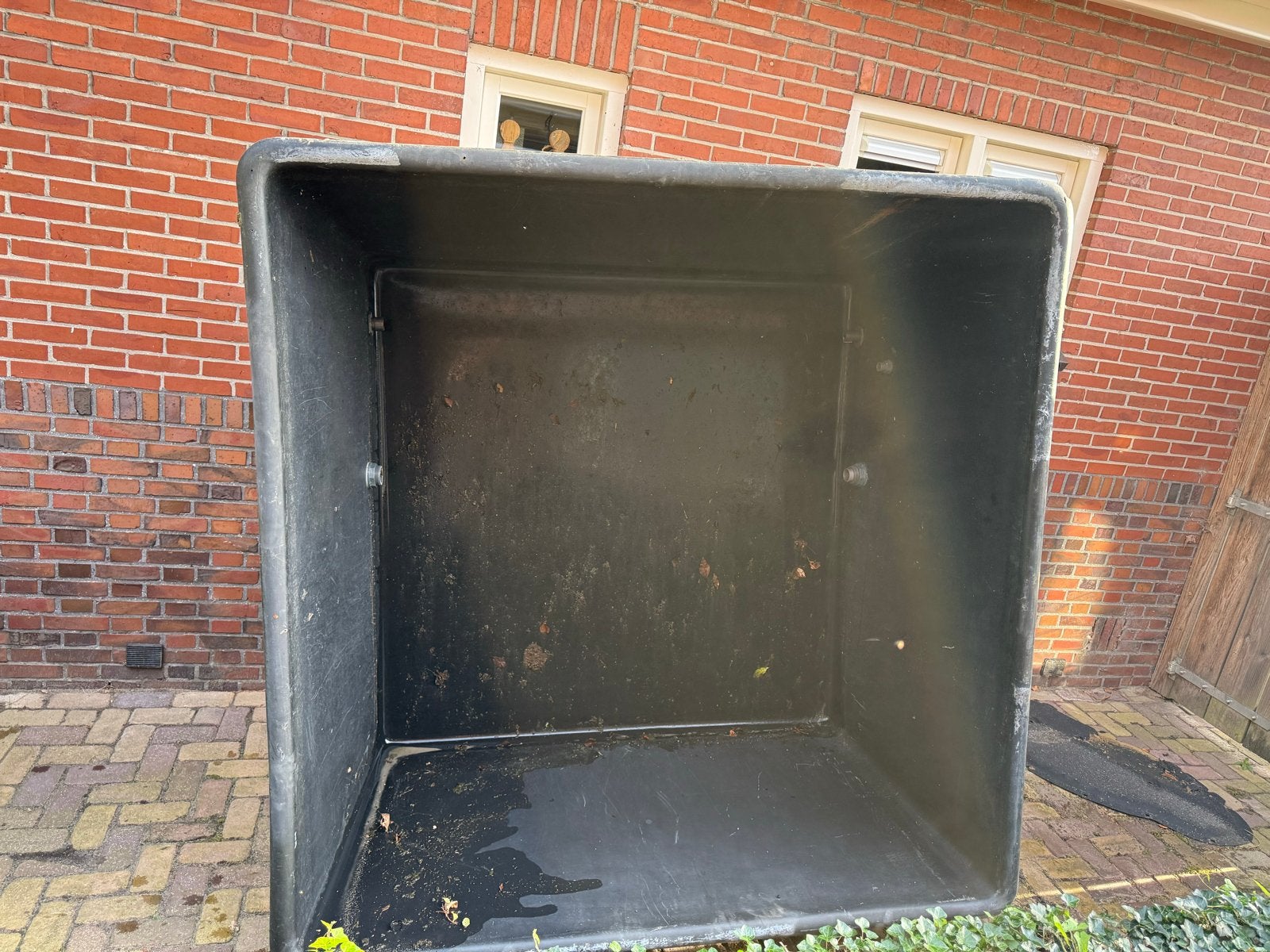 Grote polyester bak - vijver, wateropvang, plantenbak, Ophalen of Verzenden, Gebruikt