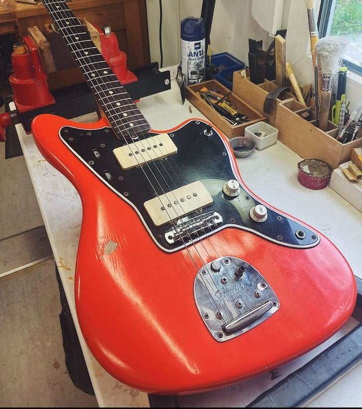 Fender Jazzmaster 1965 Vintage, Ophalen of Verzenden