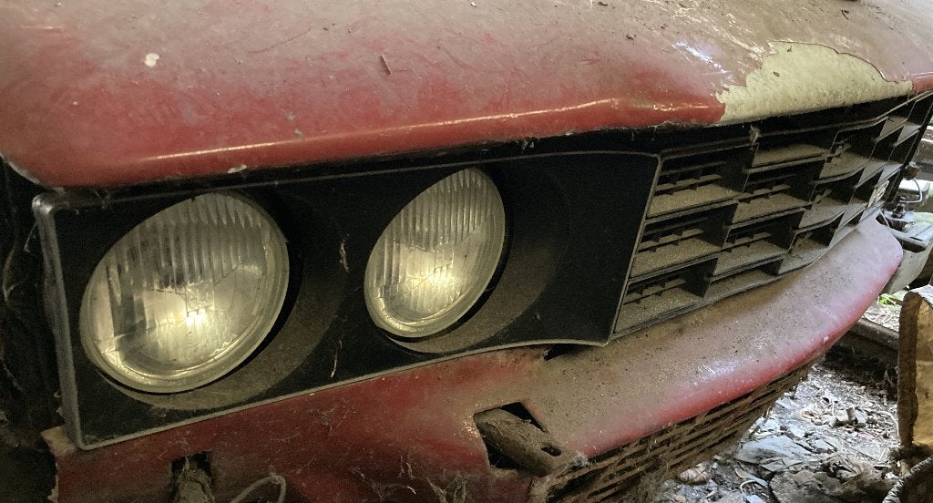 Voor onderdelen/ project/ opknapper Rover P6 3500 V8 autom., Ophalen