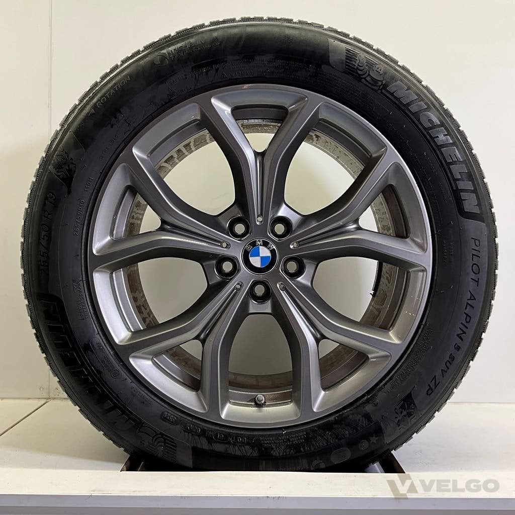 BMW X5 G05 EN X6 G06 SET VELGEN+WINTERBANDEN 19 INCH 735 *, 19 inch, Gebruikt, Banden en Velgen, Info@velgo.nl