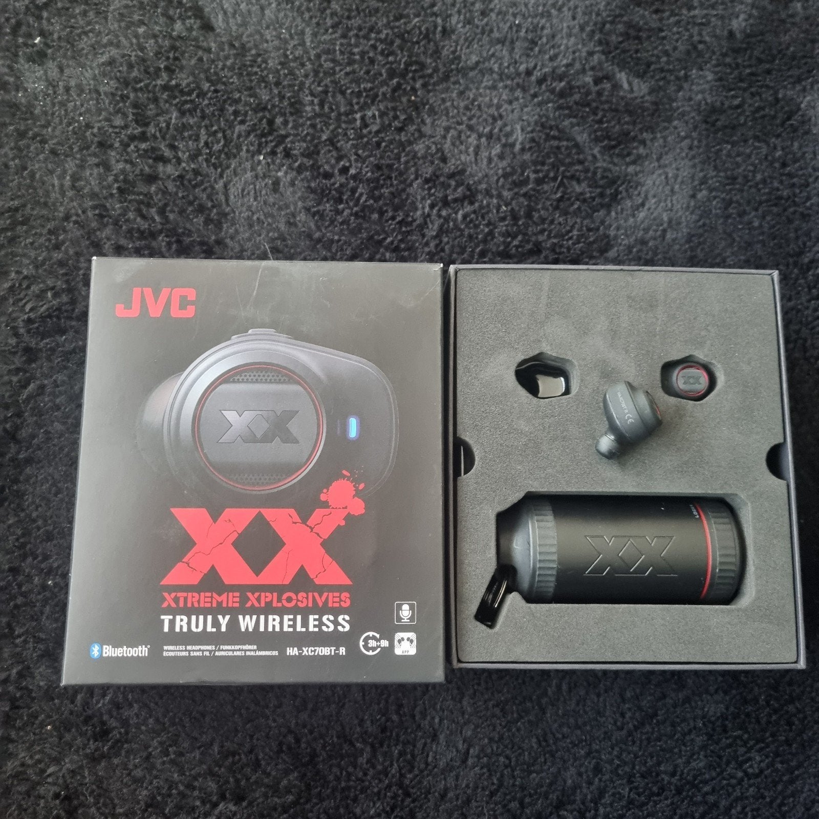 JVC HA-XC70BT-R Draadloze oordopjes, Ophalen, In-ear, Overige merken, Draadloos