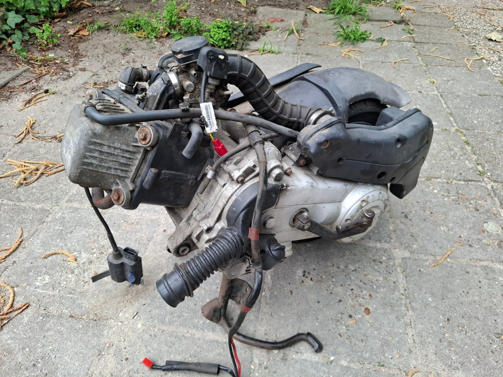 Piaggio zip 4takt blok motor, Fietsen en Brommers, Brommeronderdelen | Scooters, Ophalen, Gebruikt, Blok, Piaggio