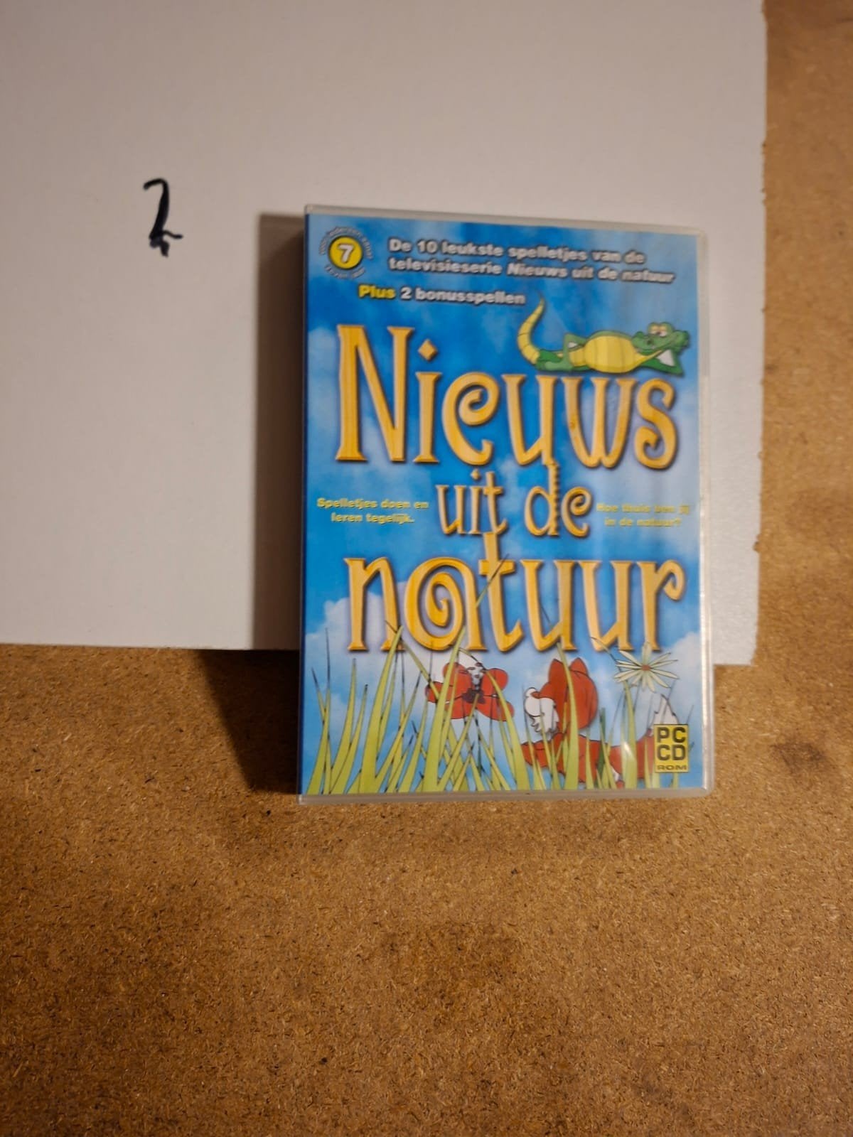 Nieuws uit de Natuur PC CD-ROM - Educatief Spel, Spelcomputers en Games, Puzzel en Educatief, Gebruikt, 1 speler, Ophalen of Verzenden