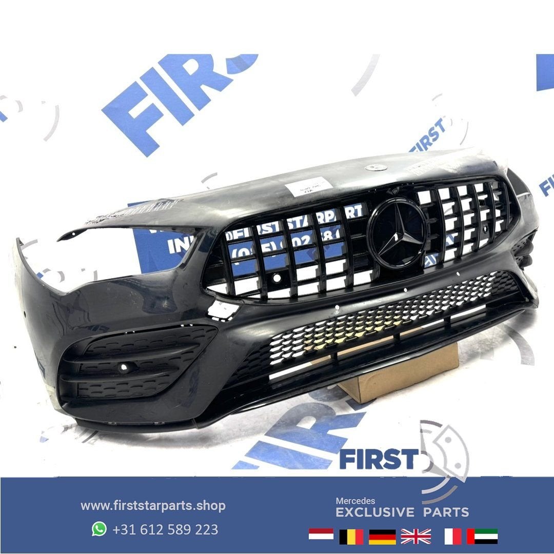 W118 BUMPER C118 X118 CLA AMG LINE VOORBUMPER COMPLEET + GT, Gebruikt, -, Voor, Ophalen of Verzenden