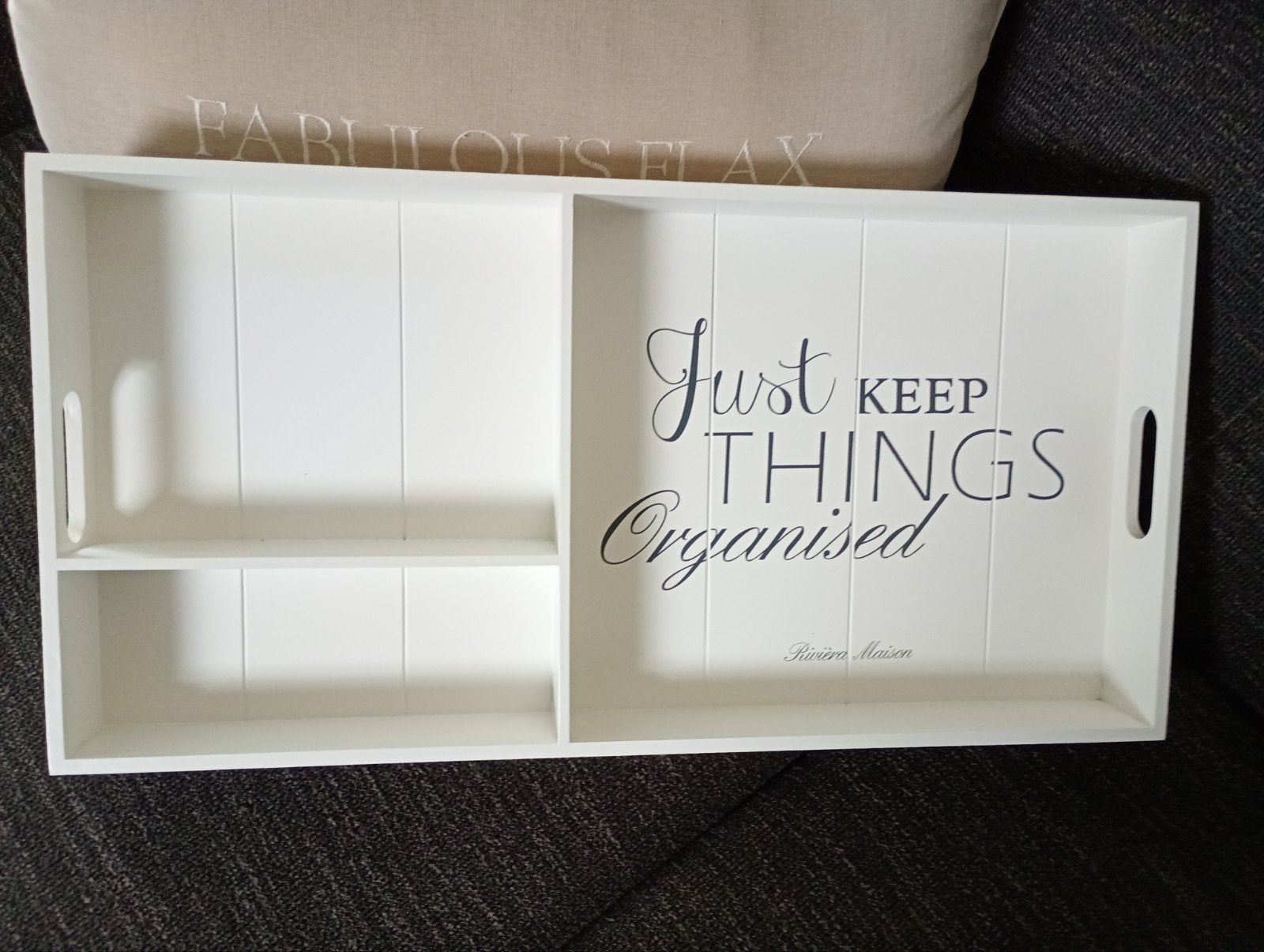 Rivièra Maison dienblad organiser Riviera maison, Huis en Inrichting, Woonaccessoires | Dienbladen, Ophalen, Zo goed als nieuw