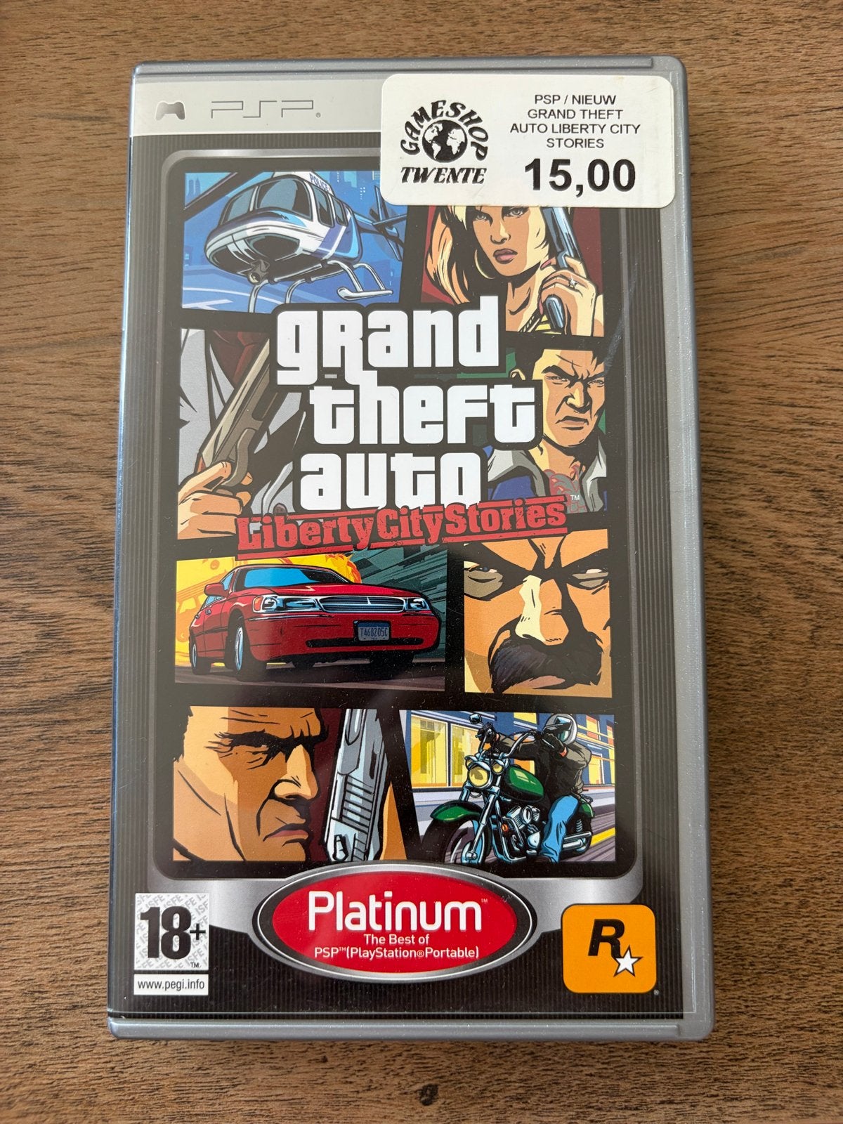 Grand Theft Auto: Liberty City Stories PSP - Zo goed als nie, Spelcomputers en Games, Games | Sony PlayStation Portable, Vanaf 18 jaar