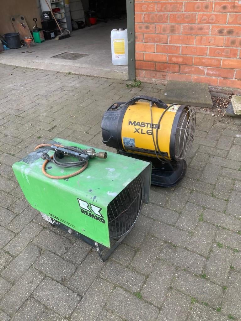 gaskachel met gastank en thermostaat, Gebruikt, Gas, Overige soorten, Ophalen of Verzenden