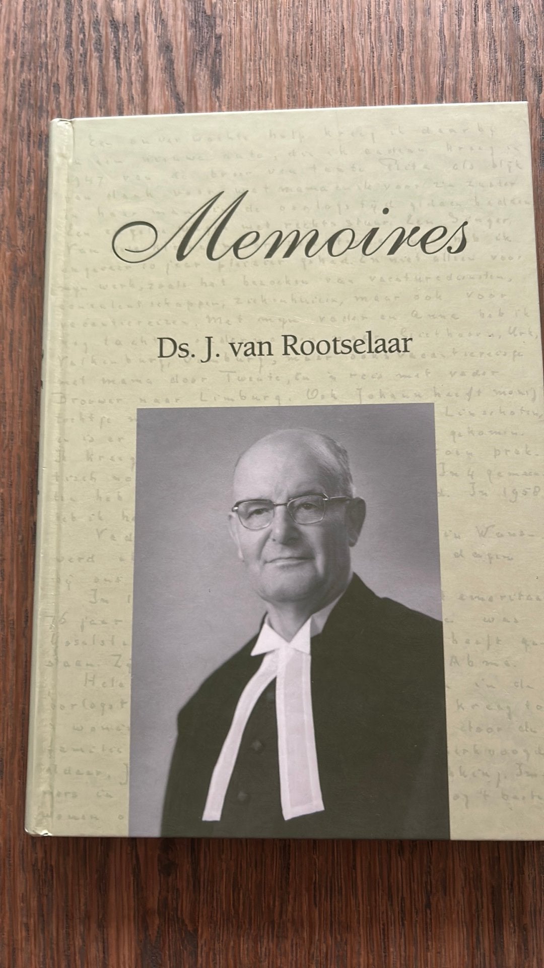 J. van Rootselaar - Memoires, Ophalen of Verzenden, Zo goed als nieuw, J. van Rootselaar