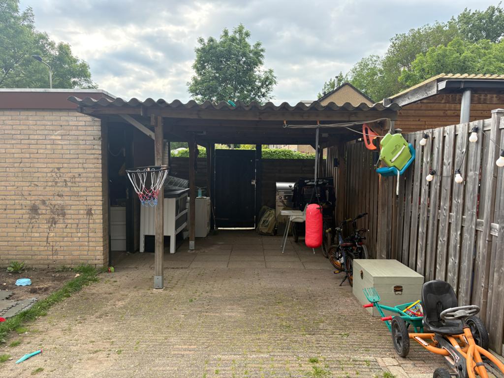 Overkapping of carpoort met asbestvrije platen, Tuin en Terras, Overkappingen, Ophalen, Gebruikt, Carport