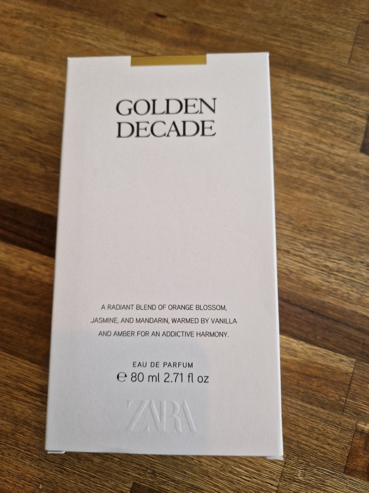 Zara Golden Decade Eau de Parfum 80 ml, Ophalen