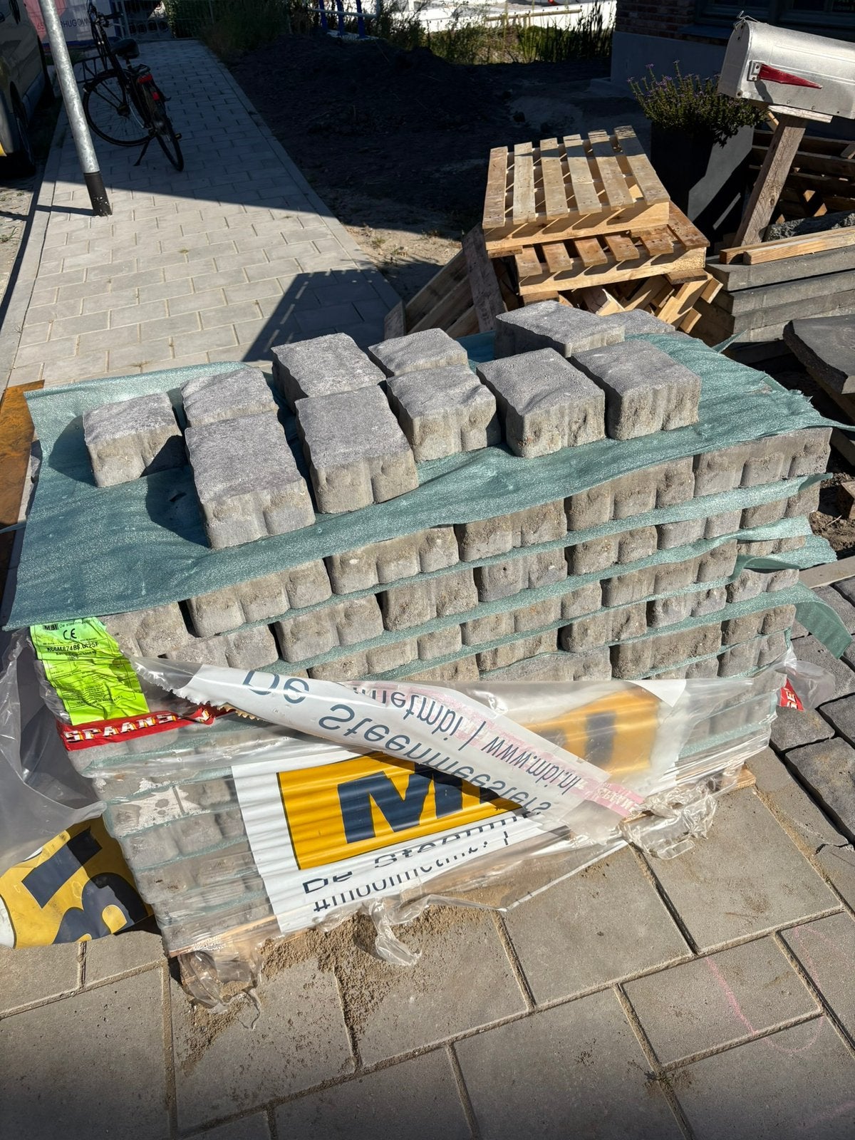 MBI kasseistenen liniair elba 6m2, Ophalen, Klinkers, Nieuw, 5 tot 10 m²