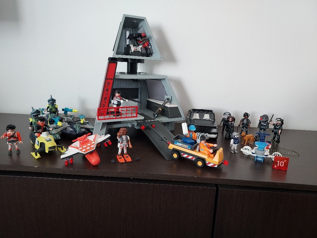 Playmobil action, 5 sets, Gebruikt, Complete set, Overige typen, Ophalen of Verzenden