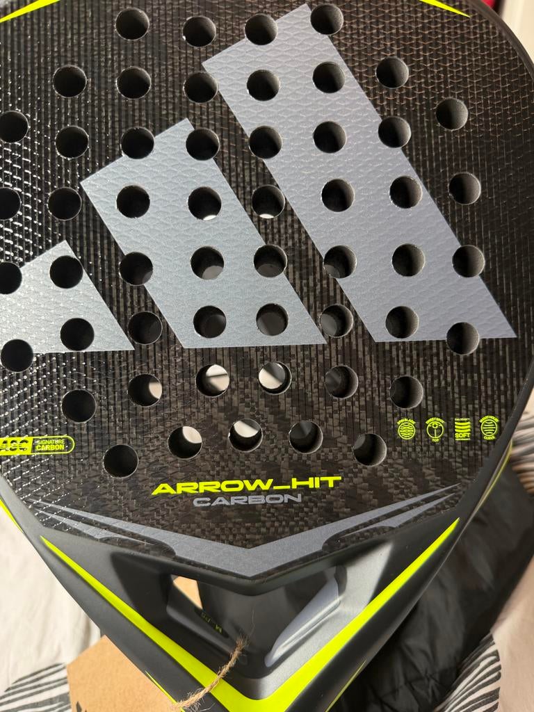 Adidas Arrow_Hit Carbon Padelracket - Nieuw, Ophalen of Verzenden, Nieuw, Padelracket