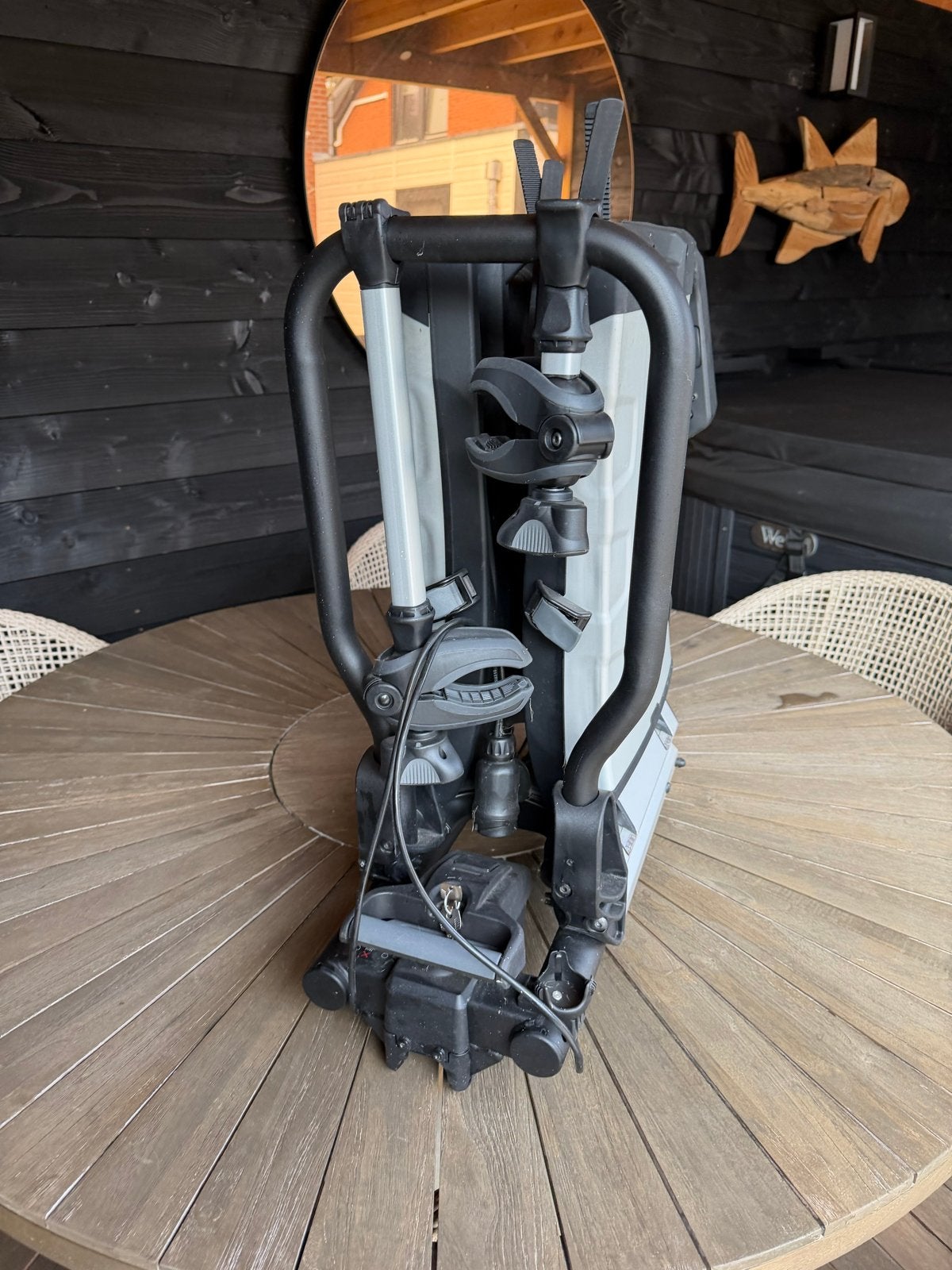 Thule EasyFold XT 2 Fietsendrager voor 2 fietsen (Volvo), Auto diversen, Ophalen, Zo goed als nieuw, 2 fietsen, Trekhaakdrager