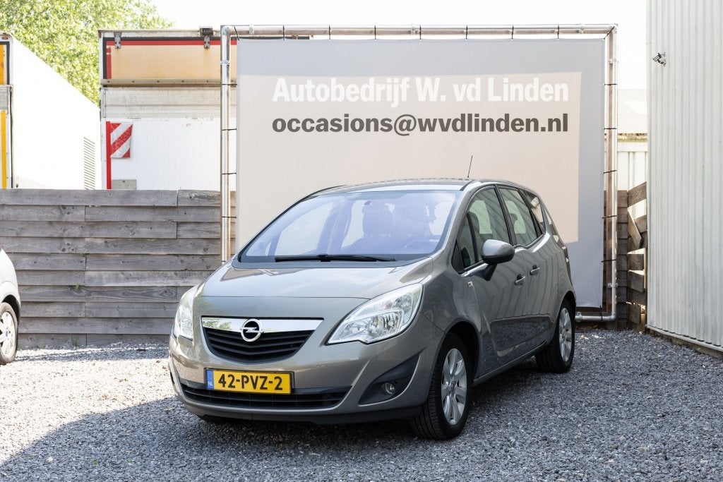Opel Meriva 1.4 Turbo Cosmo (bj 2010), Auto's, Voorwielaandrijving, Euro 5, Gebruikt, 680 kg